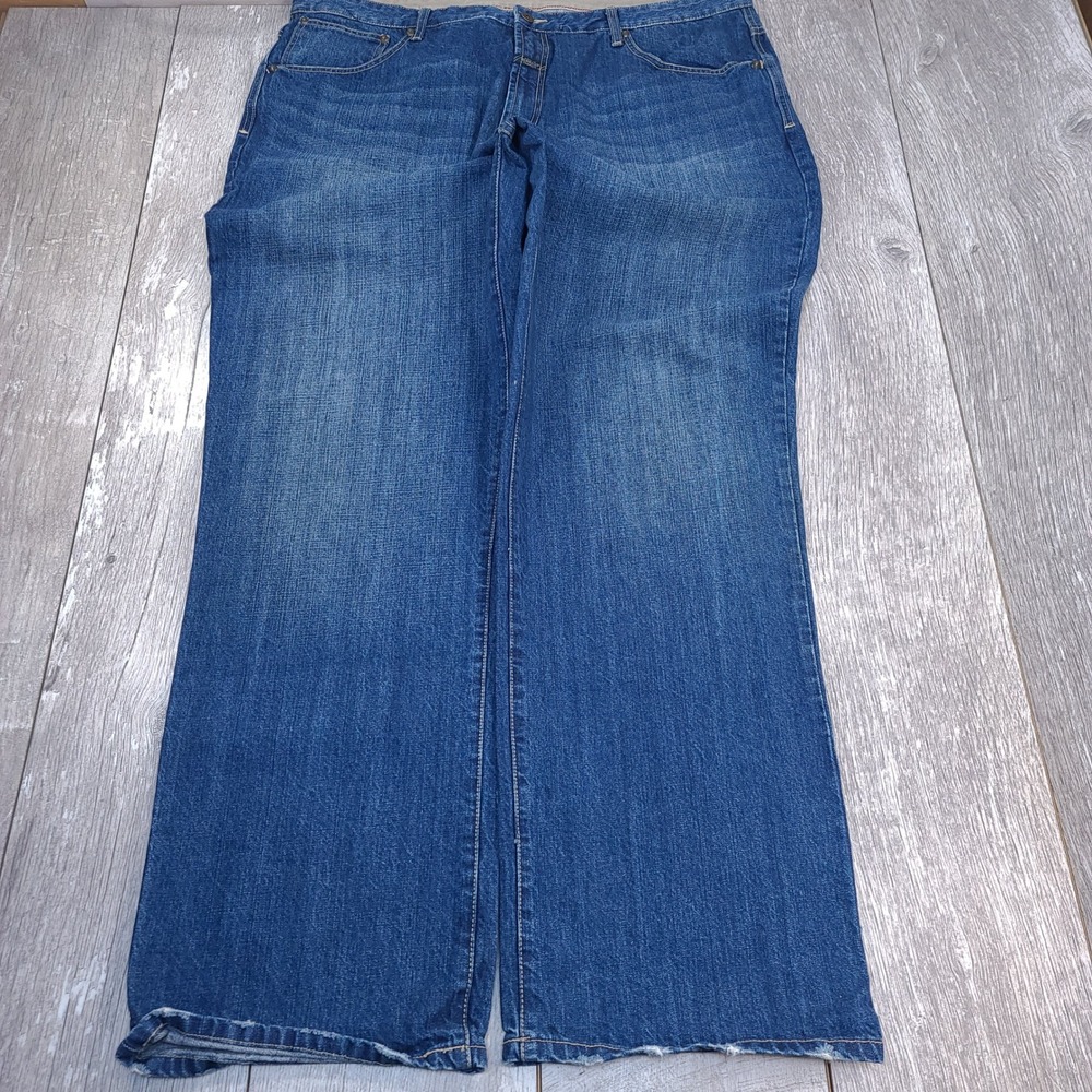 Marithe Francois Girbaud Jeans Mens 42x34 Blue Wide Leg Baggy Y2K Hip Hop Denim